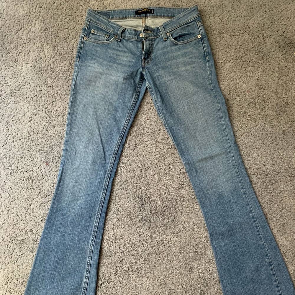 Levi’s low rise bootcut flare jeans
